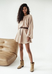 SUKIENKA CAMILLE BEIGE