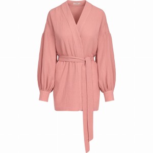 KIMONO LUNA PINK ORGANIC COTTON